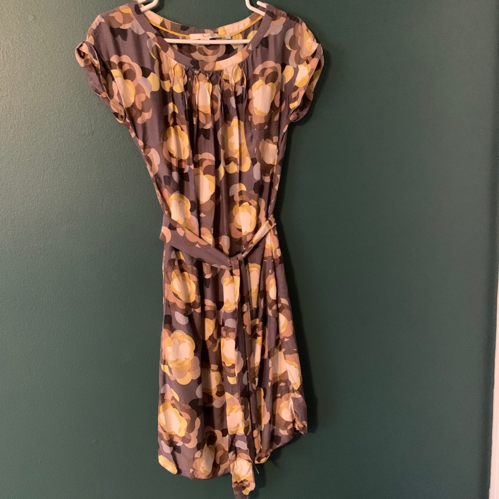 Flower Dress Round Neckline - Boden
